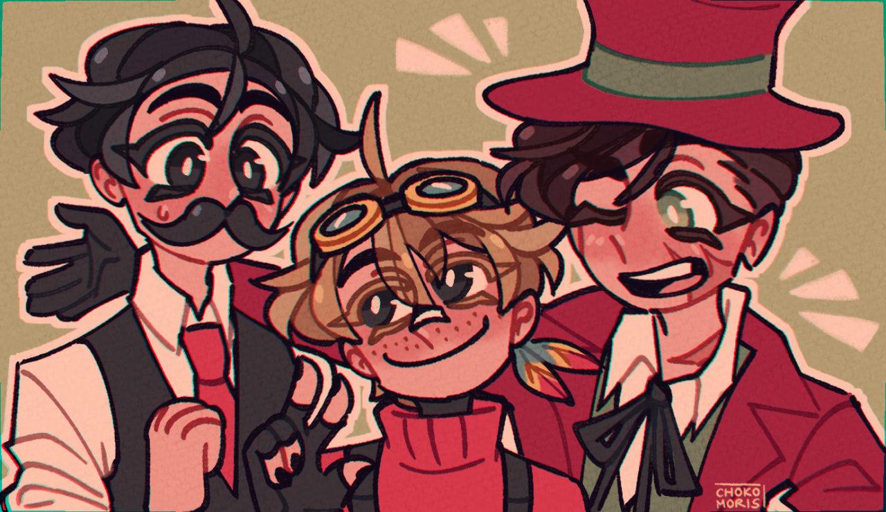 just a bunch of lovely, totally-not-troublesome gentlemen