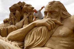 thechive:  These aren’t the sand sculptures you remember growing up  