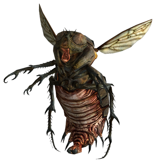 Bloatflies are mutated insects living in the Capital Wasteland. The resulting radioactive fallout af