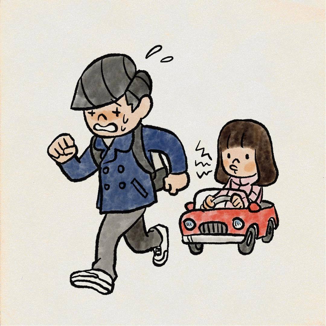 My Illustration あおり運転 あおり運転 マナー モラル イラスト