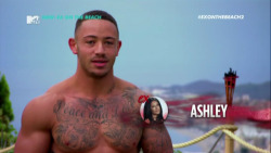 funnyboy86:  UK Footballer Ashley Cain MTV’s Ex On The Beach  Where can I find that video of him running &hellip;.