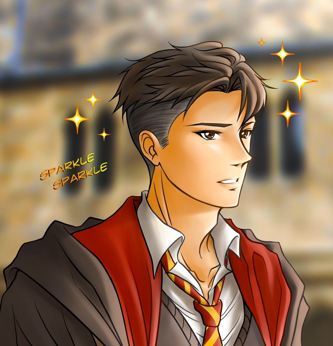 nehart82: #5 - Otabek Gryffindor! Request from @TheTrixtr on Twitter :)I added…