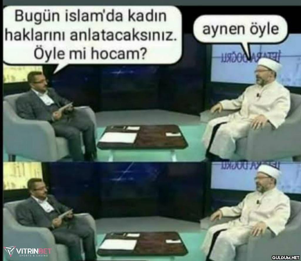 Bugün islam'da kadın...