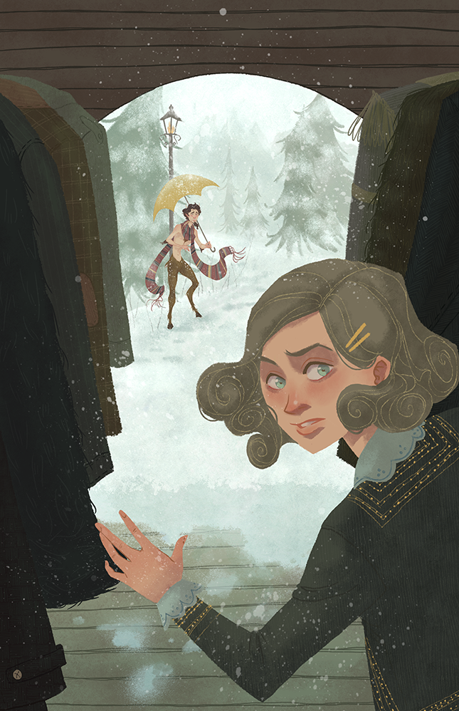 aprendizdemucho:  THE LION, THE WITCH, AND THE WARDROBE by liz pulido http://lizpulido.com/