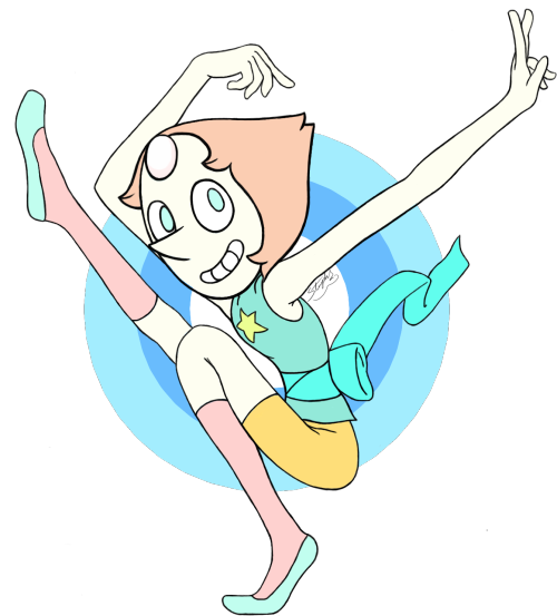 quantum-oaks: Last Saturday I did this lovely Pearl for /r/StevenUniverse’s community Drawpile