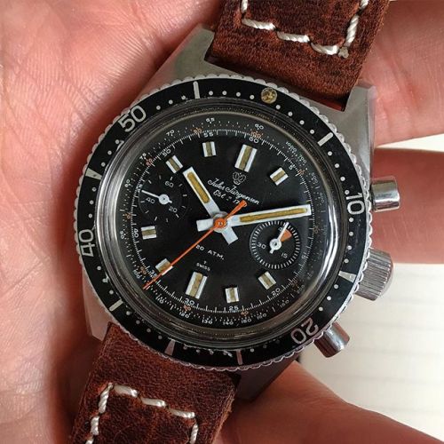 Sometimes all you need is a chronograph to get you through the day. via Instagram 1025vintage