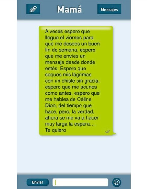 justawkwardgirl:  Mis whatsapp con mamá - Alban Orsini Unas cuántas imágenes del libro que acabo de leer, léanlo, créanme que les abrirá los ojos y aprenderán a valorar todo lo que tienen. “Recuerda que la persona que siempre te amo y te