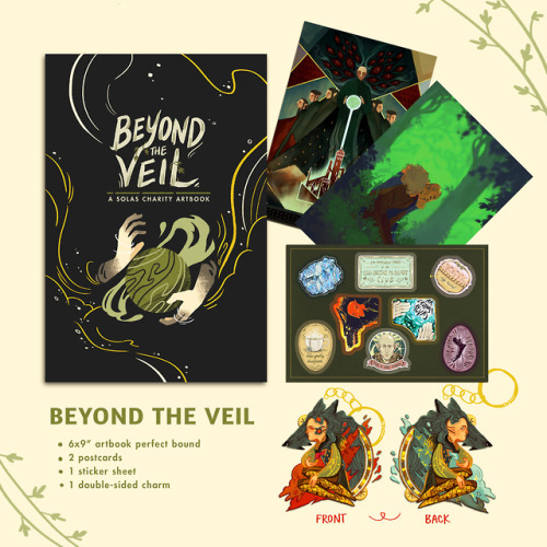 solaszine: BEYOND THE VEIL is live! We’re beyond eggcited to share our artbook with you! Beyond the 