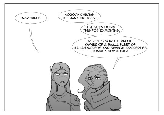 disteal:  disteal:  disteal: Scrapped comic concept: Sombra deconstructing the inherent failures of an imperialist, undemocratic global military force steeped in 6 feet of bitchy drama disguised as   bureaucratic infighting that 100% earned its bullet