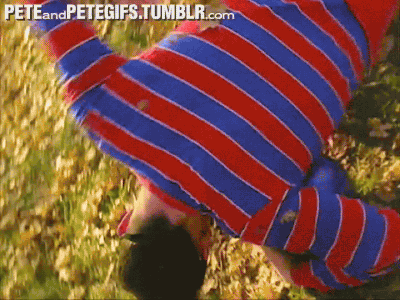 peteandpetegifs:  The battle went on for hours. The ball was the fiercest foe Artie had ever tangled with.