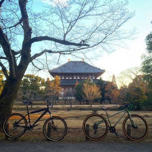 kinkicycle: Love Nara. #cycle #cycling #cyclelife #cycleporn #drivesideorfuckoff #fujibikes #bike #b