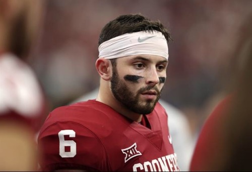 straightdudesexting:  Waiting for Baker Mayfield’s adult photos