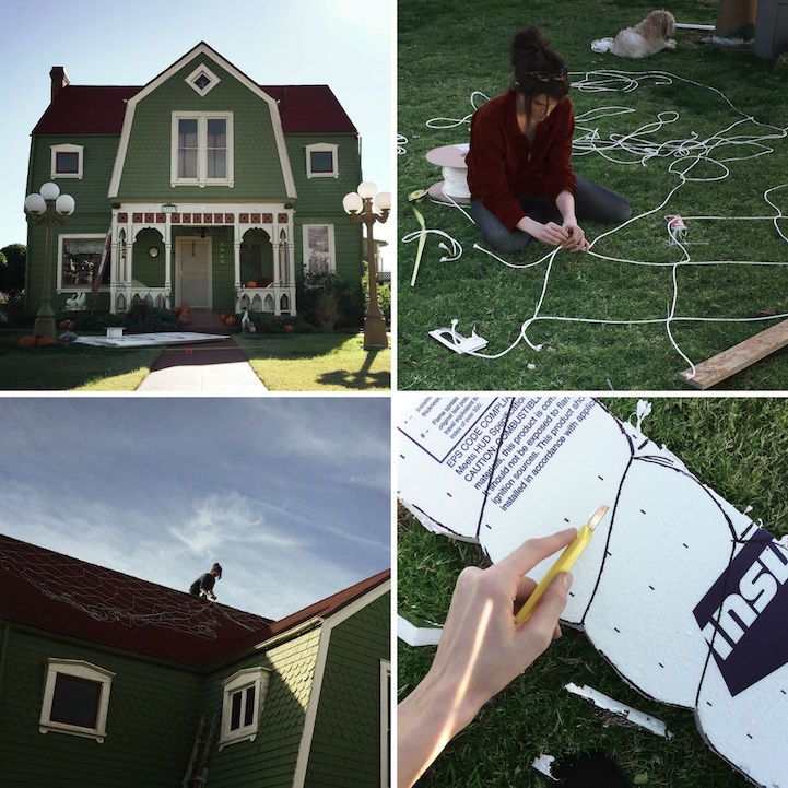 mymodernmet:  Artist Transforms Parents’ Home into “Hansel and Gretel” Gingerbread