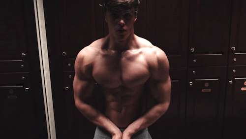 shreddedgifs:  18-year-old David Laid