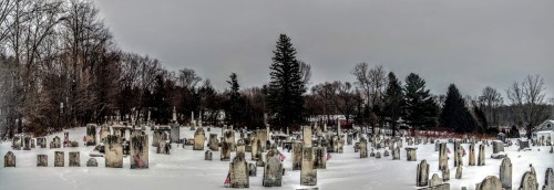 swforester:the old center cemetery- a panoramaroute 7, lanesboro ma 1/1/17