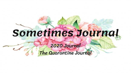 More Journal Stuff From 2020.