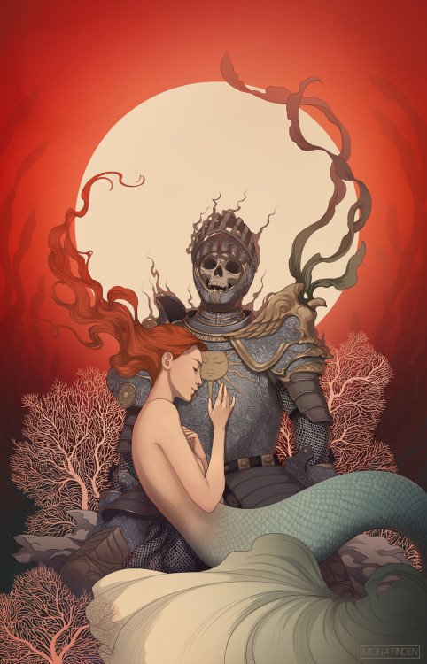 thecollectibles:Mermaid by Mona Finden 