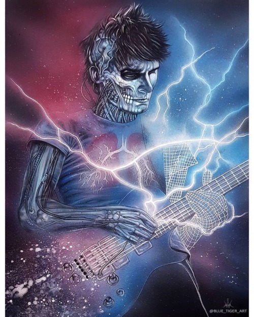 fallingawaywithmuse:Beautiful artwork by @blue_tiger_art ❤️Just amazing! @mattbellamy @elloelle @mus