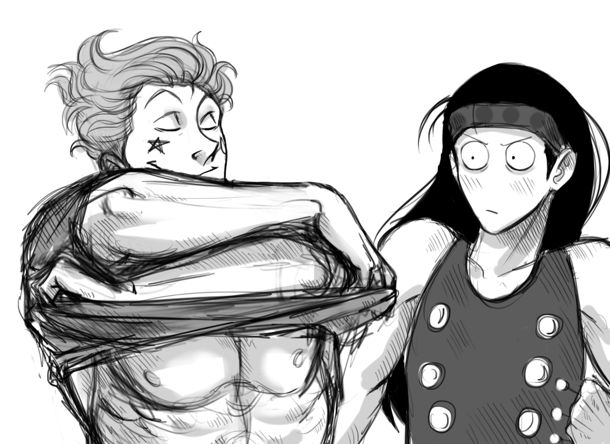 rabiscosetal:  - Illumi can be so boring sometimes…