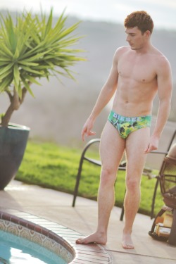 tiedyeundies:  Laos Dragon // Size Large Model: Brent Corrigan