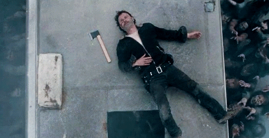 the-walking-dead-art:  I’m grateful. The Day Will Come When You Won’t Be.