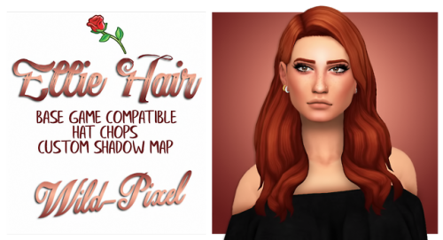 wild-pixel - ELLIE HAIRA cute side parted hair because you can...