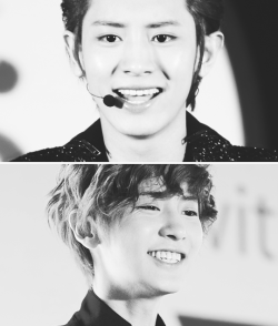 krisitup:  35/∞ EXO Throwback: Chanyeol's beautiful smile