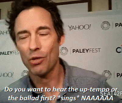politeandnotgay:politeandnotgay:Tom rejects your interview questions and substitutes his own [x]#i’M SO HAPPY YOU GIFFED THIS #he’s such a dork#not to mention he said this in the space of about 0.000001 seconds#can we give him some redbull #i’d