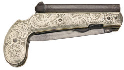 peashooter85:  Floral engraved silver double