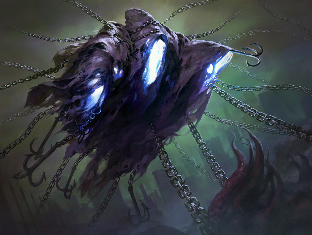 morbidfantasy21:  Nebelgast Herald - Card by Zezhou Chen illustration for MTG Eldritch