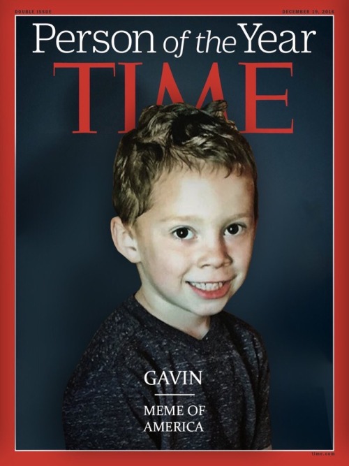 onlyblackgirl:datboigavin:the real Person of the YearPlease tell me this is real cuz Gavin deserves 