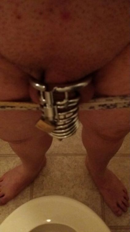 whitepartyboi23:Still locked in chastity  waiting till thrusday  and permission  of corse 