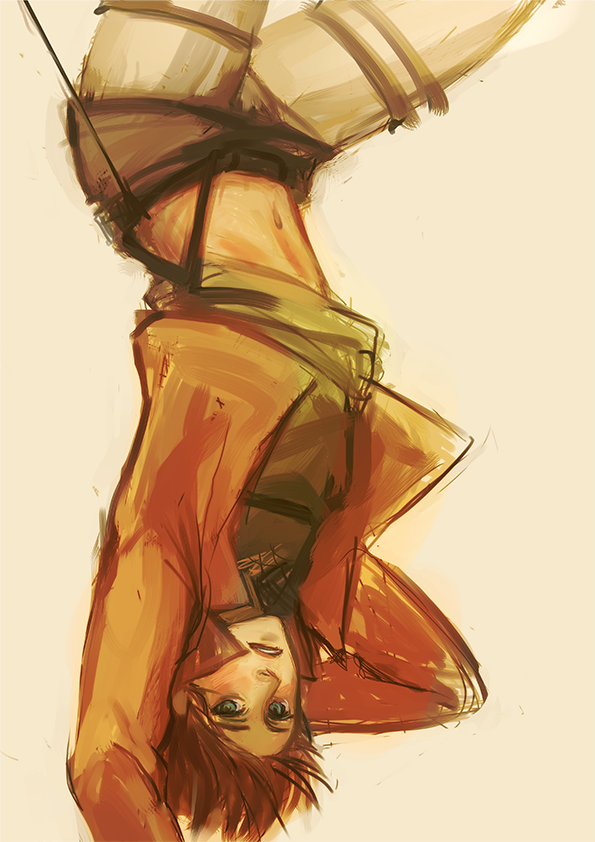 ered-jaeger:  An old snk fanart of mine was getting notes again, and I thought to