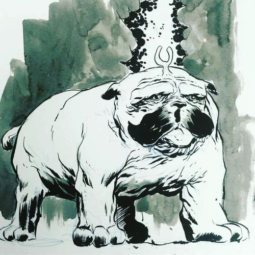 Good boy! #inhumans #lockjaw #kirby #marvelhttps://www.instagram.com/danmcdaidart/p/CYpOuMLM7nT/?u