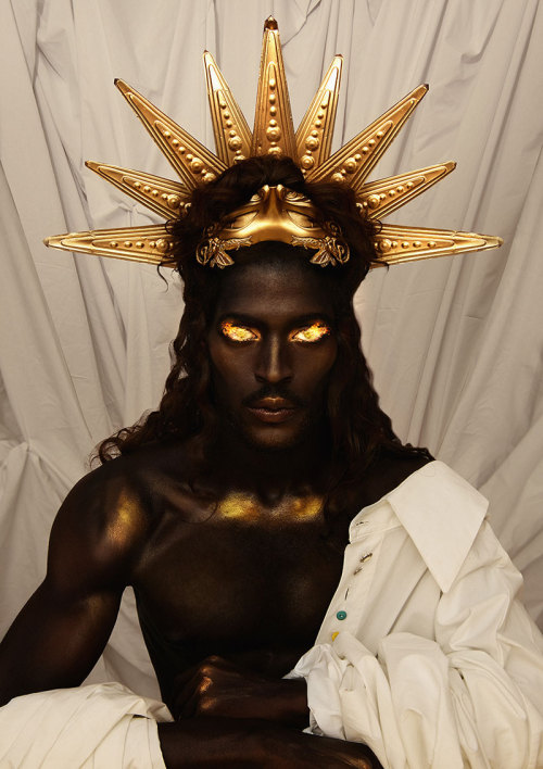 superheroesincolor:The Olympus of the New GodsBy Ana Martínez (Photo) and Mario Ville (Styling and C