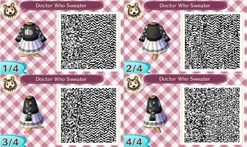 Doctor Who and Supernatural sweaters! The first one has the Doctor Who logo on the front and tally m