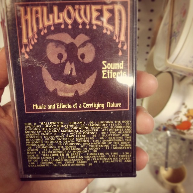music and effects of a terrifying nature… #halloween is coming & I for one am excited