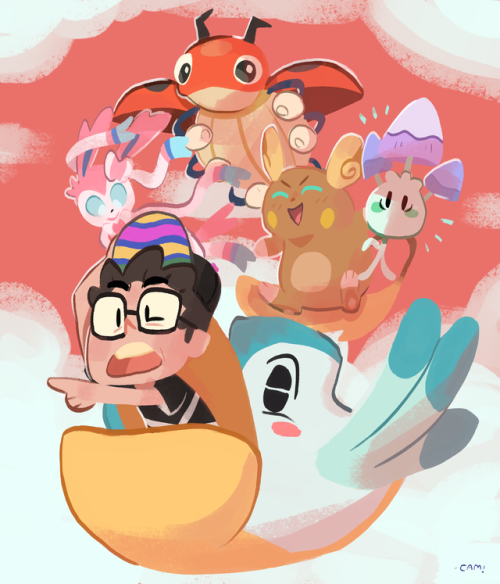 Pelipper party! That’s right, more self indulgent Pokemon art!