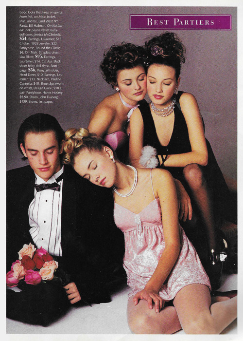 justseventeen:March 1994. ‘Good looks that keep on going’