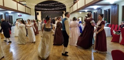 Enjoyed the Twelfth Night ball this weekend put on by the Washington Regency Society ♥