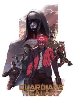 xombiedirge:  Guardians of the Galaxy by Wee Kiat Goh