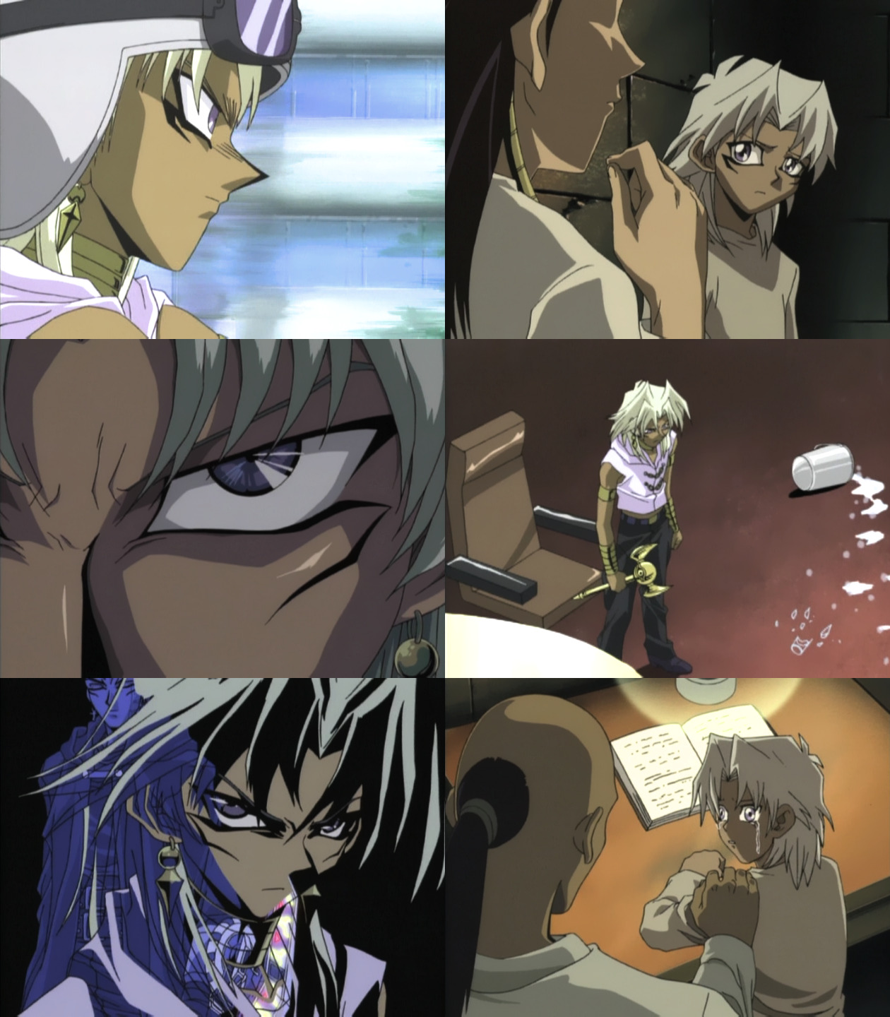 phoenixsoul13:  Marik Ishtar and Yami Marik in Season Two 