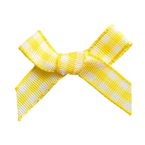 yellow bow