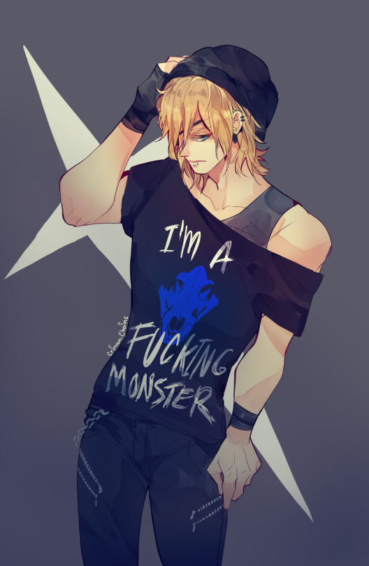 A Modern Dimitri! XD I Just Feel Like He’d Be Really Into That Edgy Fashion!