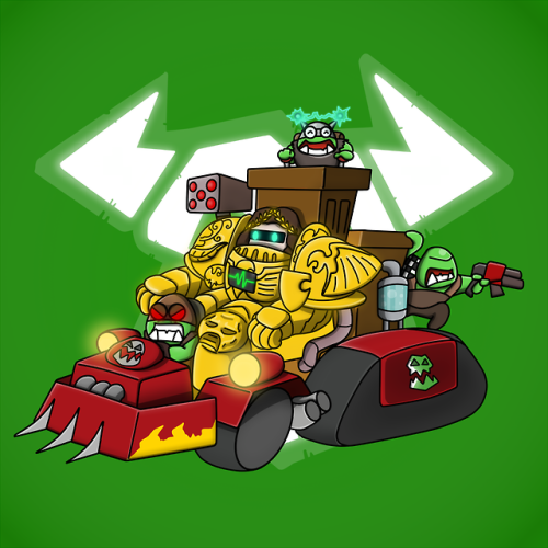 Carbot style Warhammer40K seriesPart.6 Ork : vol 7/7 (完)57. 

Ork Looted golden throne58. 

Looted gundam

59. 

Ork Mad dread

60. 

Ork Morkanaut

61. 

Ork Pikachu stompa

62. 

Ork Battlewagon(dow2)

63. 

Ork Grot mega tank

64. 

Ork Battlefortress

65. 

Ork Skullhamma Battlefortress66. Ork Waaagh!! tower

“Stay hungry, Stay Waaaagh!make a Bik Robot in the universe” - Stivi Zaks, Great Orknology big mek!Thank you for seeing Carbot style warhammer40k series : chapter 6 OrkC.W40k series chapter7 will return:D  #carbot#carbot animation#fanart#gumpgoon#warhammer#warhammer40000#games workshop#forgeworld#ork#waaagh#orknology #looted golden throne #gundam#mad dread#morkanaut#pikachu#battlewagon #grot mega tank #battlefortress#skullhamma#waaagh tower