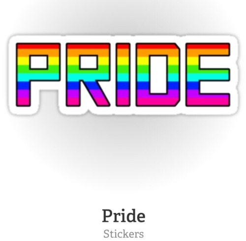 Check out the latest Pride designs on redbubble! Amazing products available!