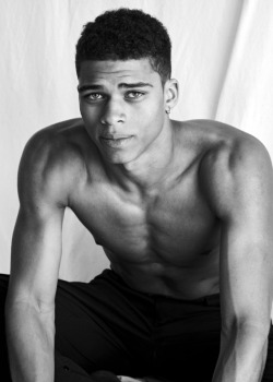 meninvogue:  Ikce-Wicasa Quiles photographed by Greg Vaughan