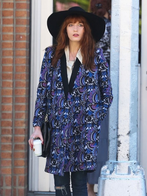 Florence Welch in NYC - 2013