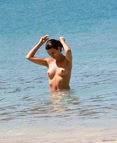 Porn Pics toplessbeachcelebs:  Penelope Cruz (Actress) swimming