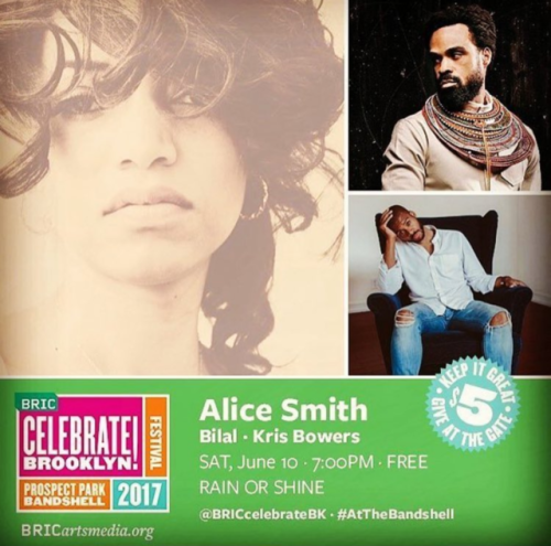 NYC! Catch me at Celebrate Brooklyn this Saturday at Prospect Park, 7pm. See you there!